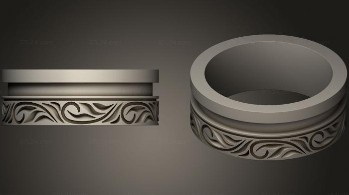 Jewelry rings (Ring 114, JVLRP_0596) 3D models for cnc